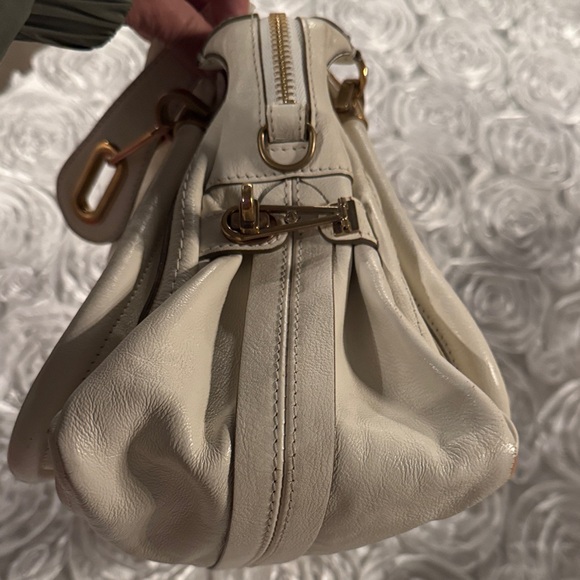 Chloe Cream Shoulder Bag